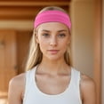 thumbnail image 6 of Unique Bargains Ergonomic Design Headband Elastic Headband for Sport Rose Red 1 Pc, 6 of 6