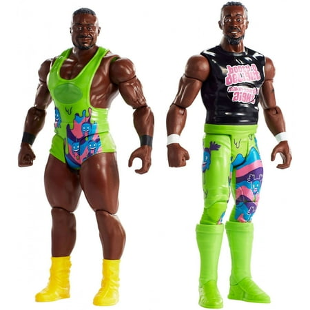 2 Pack Wwe Toy - WWE Tough Talkers Total Tag Team Big E & Kofi Kingston 2-Pack