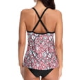thumbnail image 5 of Charmo Womens High Waisted Tankini Sets Two Piece Swimsuit Sets, 5 of 5