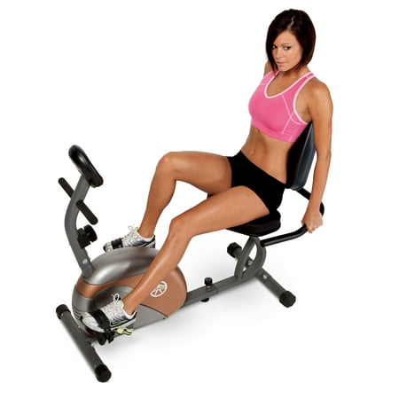 Marcy Recumbent Exercise Bike: ME-709 (Best No Equipment Exercises)