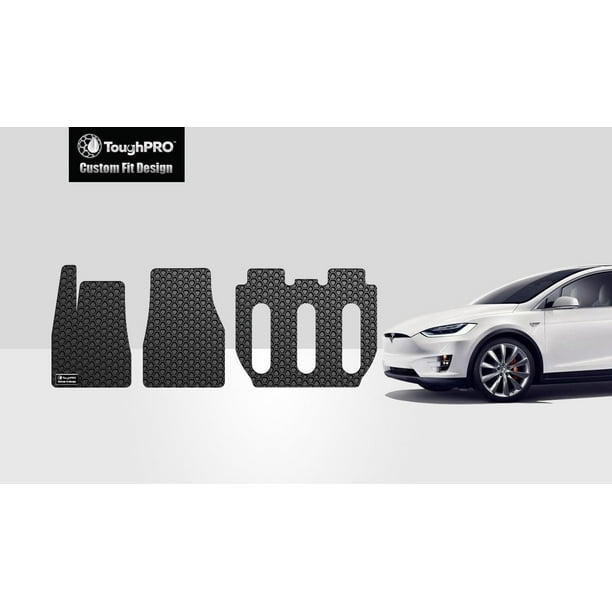 ToughPRO 1st & 2nd Row Mats Compatible with TESLA Model X All