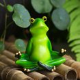 thumbnail image 5 of 2Pcs Simulation Frog Sculpture Garden Sculpture Decorative Frog Outdoor Frog Decoration, 5 of 5