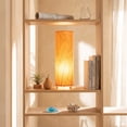 thumbnail image 2 of Eangee 24 Inch Cocoa Leaf Cylinder Table Lamp Orange, 2 of 7