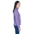 thumbnail image 4 of Devon & Jones Ladies' Newbury Colorblock Mélange Fleece Full-Zip - DG796W, 4 of 4