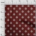thumbnail image 1 of oneOone Silk Tabby Fabric Floral Block Fabric Prints By Yard 42 Inch Wide, 1 of 4
