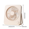 thumbnail image 5 of XGFHYJEH Desk Fan, Small Fan, Tabletop Fan, Small Desk Fan, Small Fans for Desk, Desk Fans for Home, Desk Fans Small Quiet, Portable Personal Electric Fan, Desk Fans under $15.00, 5 of 5