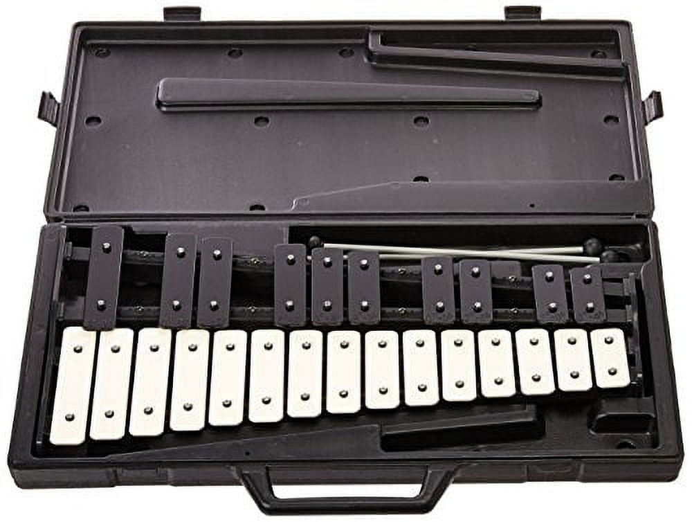 CB Percussion 6854 - Metallophone - double row - 25 bars - 2 octaves - black, white
