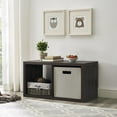 thumbnail image 3 of Gorham 2 Cubby Storage Cabinet in Espresso, 3 of 9