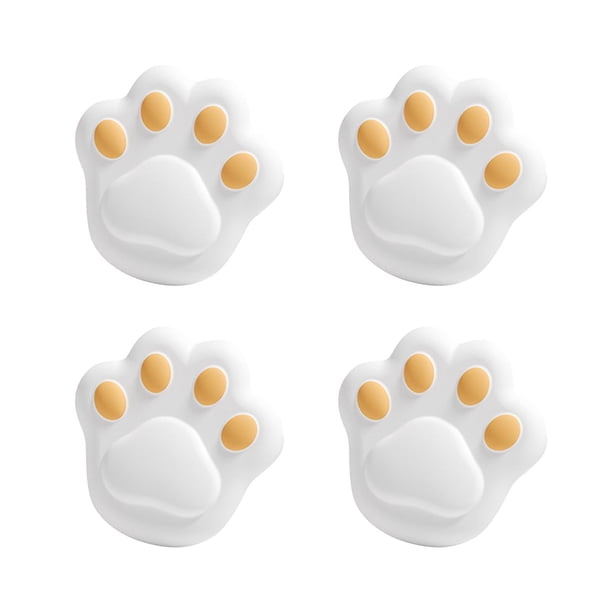 Protector de esquina de mesa de silicona suave con garra de gato de 4 piezas esquina anticolisión de dibujos animados Wmkox8yii hjk6679