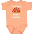 thumbnail image 3 of Inktastic Thanksgiving I'm Thankful Because I'm Gonna Be a Big Brother Boys or Girls Baby Bodysuit, 3 of 5