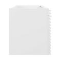 thumbnail image 3 of Render 48" Double Sink Compatible (Not Included) Bathroom Vanity Cabinet, White, 3 of 4