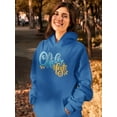 thumbnail image 2 of Oktoberfest Blue And Orange Hoodie Women -Image by Shutterstock, Female 3X-Large, 2 of 4