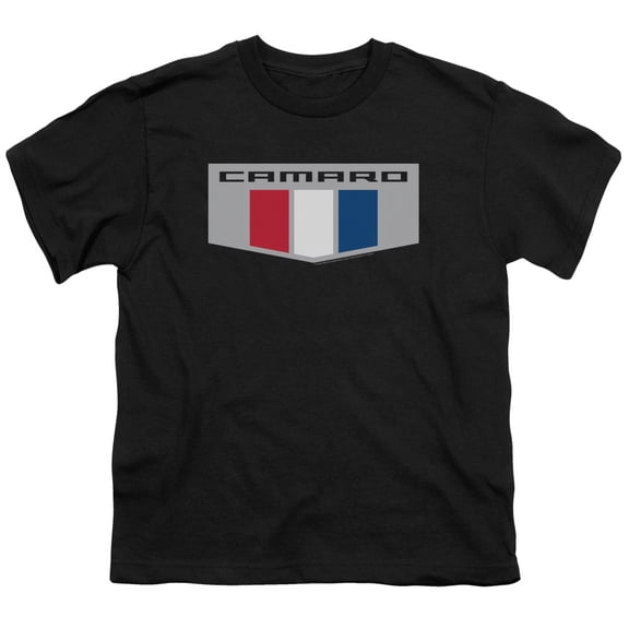 Chevrolet - Chrome Emblem - Youth Short Sleeve Shirt - Medium