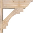 thumbnail image 3 of Ekena Millwork 7 1/2"W x 22"D x 22"H Merced Smooth Traditional Outlooker, Douglas Fir, 3 of 4