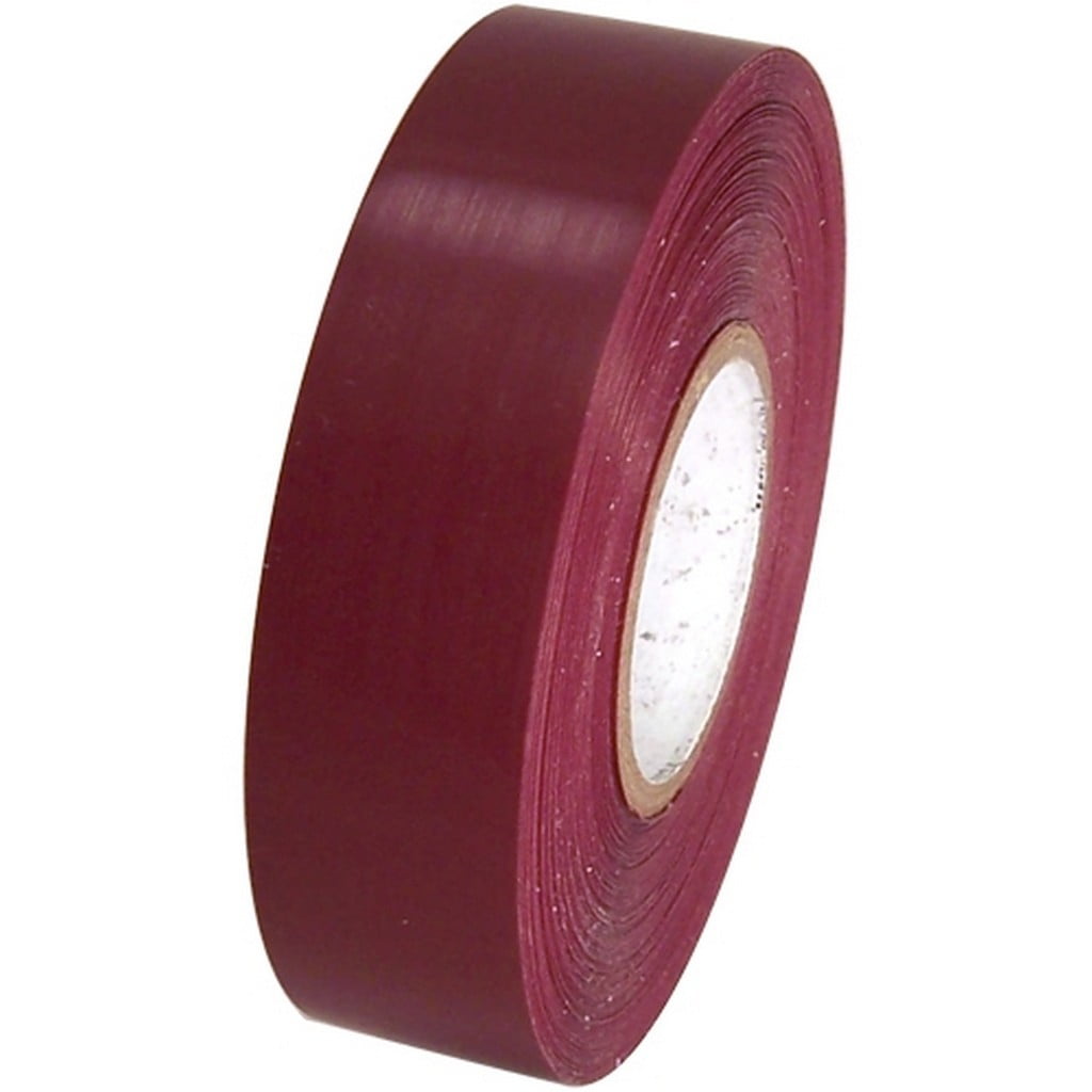 Burgundy Polyethylene Shin Pad Tape 1" X 27 Yard Roll