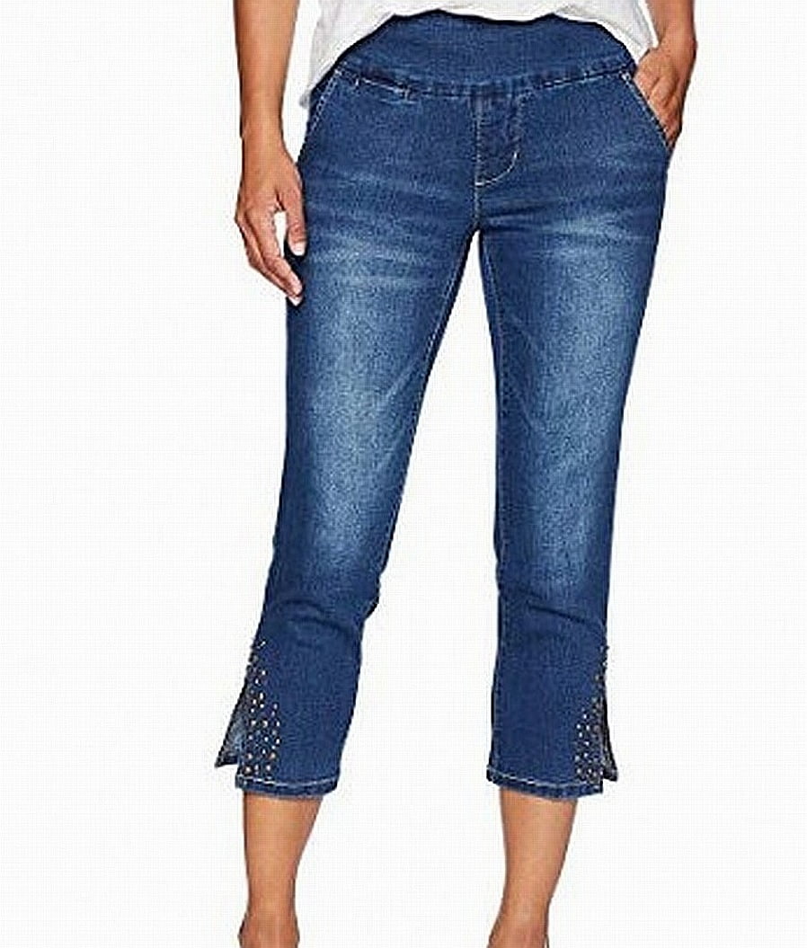 Jag Jeans Womens Petite Stud Naomi Pull On Jeans - Walmart.com - Walmart.com
