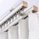 thumbnail image 5 of Curtain Track Rollers, 20 Pack Silent Window Pulley Sliders for Double Track Systems, 5 of 5