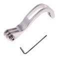 thumbnail image 1 of Folding bicycle front fork stand bicycle light extension bracket aluminum alloy silver, 1 of 9