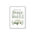 thumbnail image 2 of Home on Wheels Novelty Decor, Metal Wall Sign - 10x14 Inches, 2 of 4