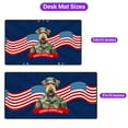 thumbnail image 5 of Happy Father's Day Honoring Veterans Airedale Terrier in Army Uniform Desk Mat Full Keyboard Mouse Pad Dale Waterside Dog Lover Large Mousepad - 13007, 5 of 5