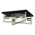 thumbnail image 4 of Quoizel Brunson 4-Light Ceiling Light in Brushed Nickel, 4 of 7