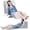 Light Gray, variant on 4PCS Wedge Pillow Set for After Surgery, Orthopedic Bed Wedge Pillow for Back Pain Relief, Sitting Up in Bed, Acid Reflux, Adjustable Post Surgery Pillows for GERD, Snoring, White/Grey