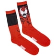 thumbnail image 4 of Carnage 802865 Spider-Man Venom Maximum Carnage Crew Socks, 4 of 4