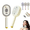 Upgrade Electric Steam Brush(2pcs Yellow) A10, variant on 2026 Upgrade Electric Steam Brush, Detangling Steam Brush for Long/Short Hair, 2-in-1 Misting Hairbrush with Water Spray, Rechargeable Steam Hair Straightener, Nourishes Hairs,Anti Frizz Tool