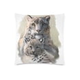 thumbnail image 3 of MKHERT Leopard Throw Pillowcase Pillow Cover Cushion Couver 18x18 inch, 3 of 3