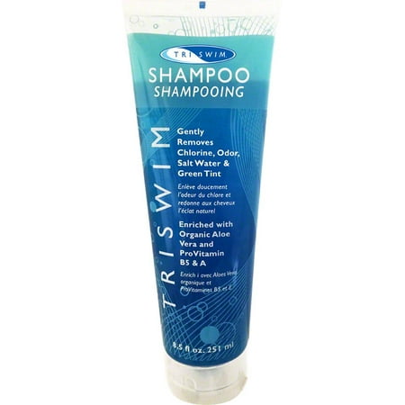 TRISWIM Chlorine Removal Shampoo 8.5oz (Best Chlorine Removal Shampoo)