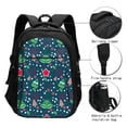 thumbnail image 3 of Balery Christmas Mochila con carga USB para hombre y mujer - Mochila impermeable y antirrobo para portátil con puerto USB para viajes, trabajo, estudios y universidad, 3 of 7