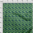 thumbnail image 3 of oneOone Polyester Spandex Light Green Fabric Floral Sewing Fabric By The Yard Printed Diy Clothing Sewing Supplies 56 Inch Wide, 3 of 5
