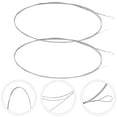 thumbnail image 2 of Miangastore 2Pcs Dulcimer String Replacement Instrument Steel String Dulcimer Accessories, 2 of 9