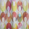 thumbnail image 4 of Designart 'Colorful Circles With Abstract Pattern' Modern Curtain Panel, 4 of 5