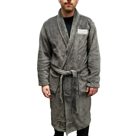 Christmas Robe Dunder Mifflin Robe The Office TV Show Plush Bathrobe Paper Inc. Christmas Gift ()