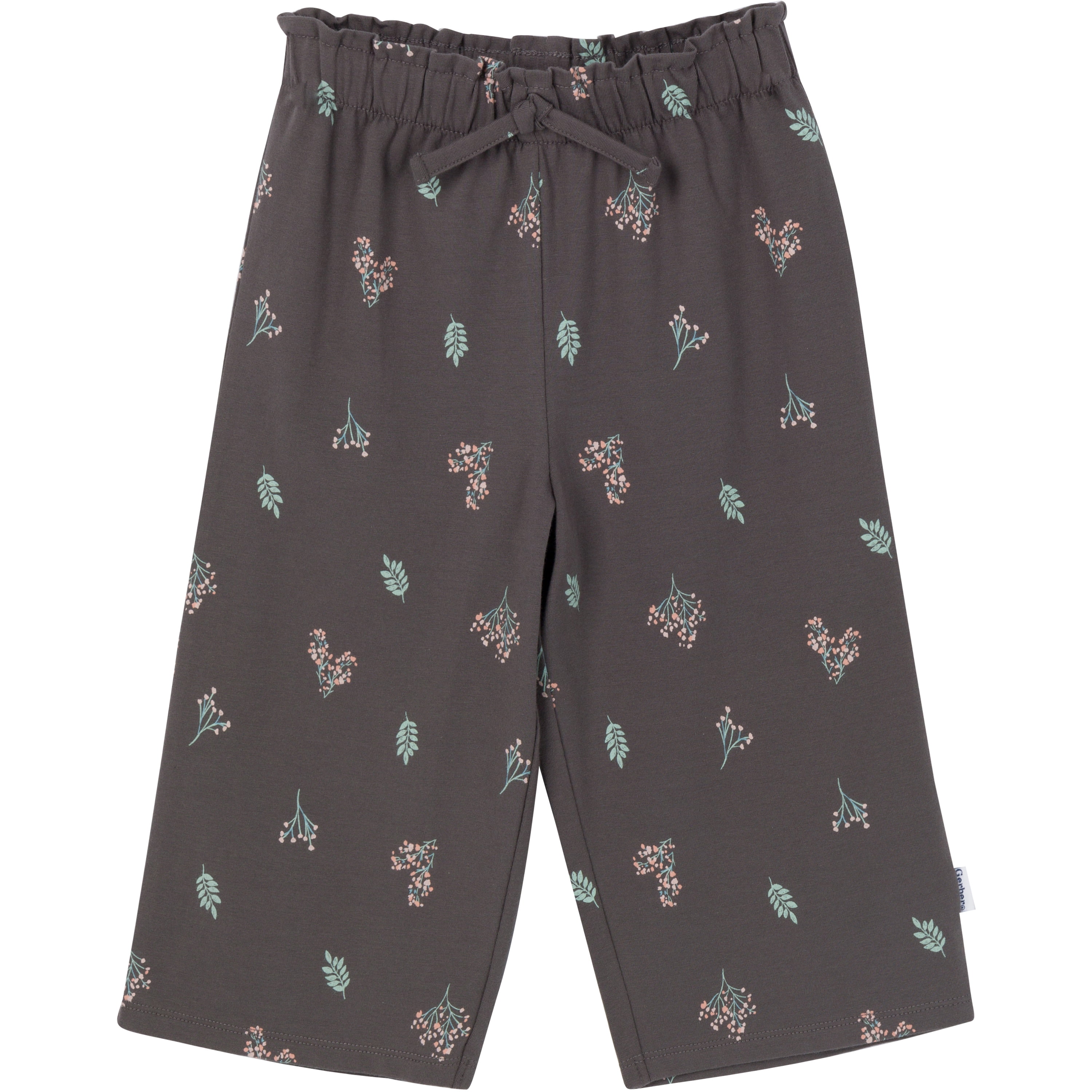 Gerber Toddler Girl Tops and Pants Outfit Set, 3-Piece, Sizes 2T-5T