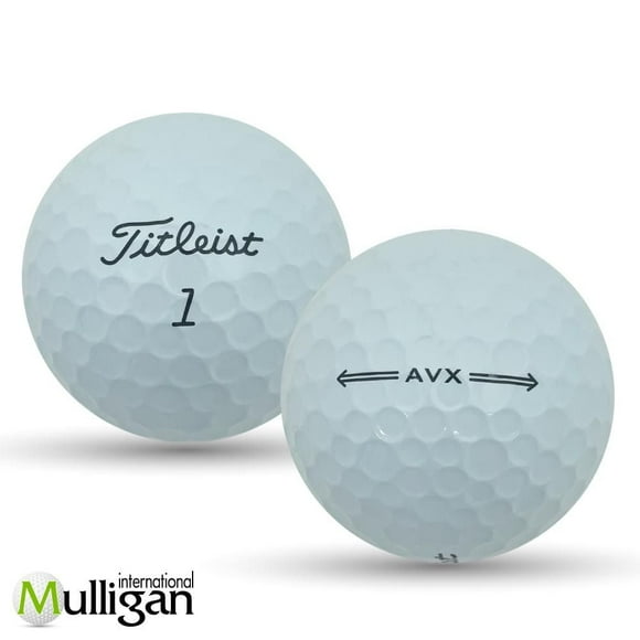 Mulligan - 48 Titleist AVX 5A Recycled Used Golf Balls, White