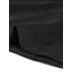 thumbnail image 5 of Allegra K Abrigo largo de invierno con bolsillos para mujer con un solo pecho Negro L, 5 of 5