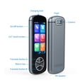 thumbnail image 2 of Android-Powered 3.0-inch IPS Screen Smart Translator Device with 1G RAM, 1500mAh Battery & 500M Pixel Camera – Supports 128 Languages Translation Including 16 Offline Options, 8 Hours Working Time –, 2 of 6
