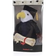 thumbnail image 2 of Made by Aliens Personalized Eagle Stuffed Animal Plush Toy – Perfect Gift for Graduation Name or Your School Logo on Gown, Best for Any Grad School Kids 12 Inch, 2 of 6