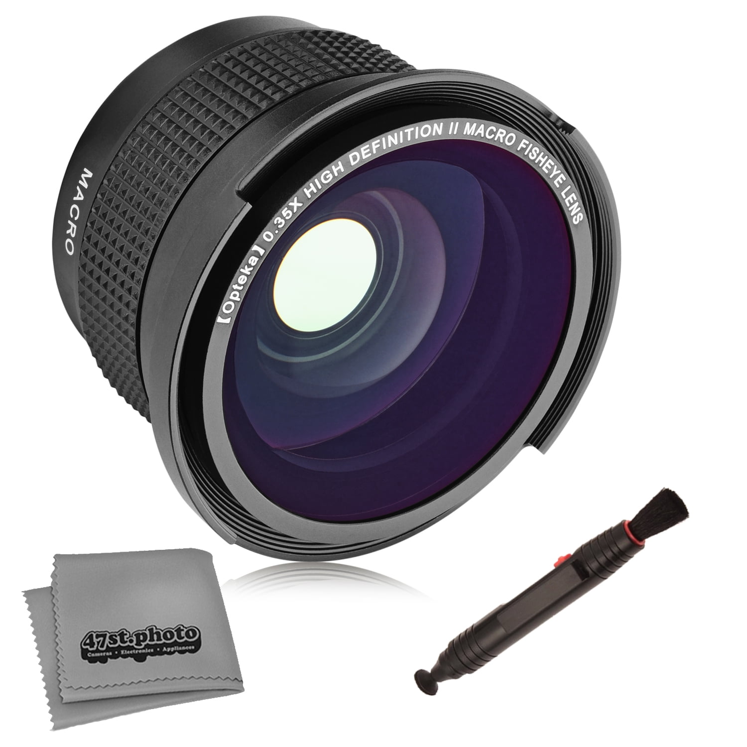 Opteka .35x HD Super AF Wide Angle Fisheye Lens with Macro and