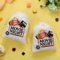 thumbnail image 5 of Movie Night Drawstring Bags, 12PCS Movie Night Gift Bags Movie Theater Party Goodie Bags Candies Bags with Drawstring, Movie Theme Party Decorations for Baby Shower Movie Theme Party Supplies, 5 of 7