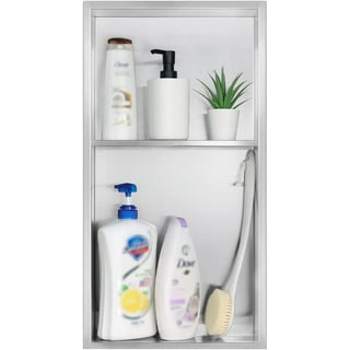 Square Shower Niche Shelf 32X20 Recessed Shower Shelf Shampoo Toiletry  Storage