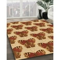 thumbnail image 2 of Ahgly Company Indoor Rectangle Patterned Yellow Orange Area Rugs, 2' x 3', 2 of 6