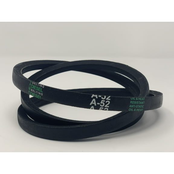 A52 Classic Wrapped V-Belt 1/2 x 54in Outside Circumference