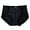B, variant on Women's Panties Brief Crotchless Silk Mid Waist Seamless Breathable Lace Mesh Underwear for Everyday Comfort