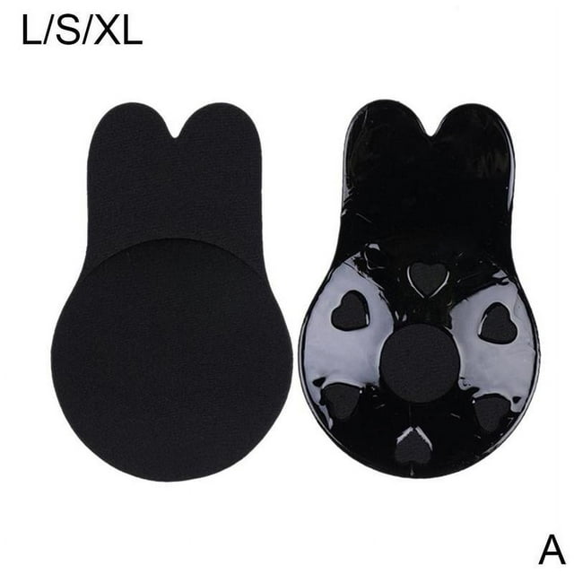 Invisible Breast Lift Up Bra Pad Tape Silicone Cover Rabbit Ear Cup S-XL SALE C9 H9N1
