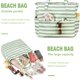 thumbnail image 5 of Bolsa de Playa Impermeable y a Prueba de Arena LEDAOU para Mujer con Compartimento para Ropa Mojada, 5 of 9