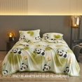 thumbnail image 2 of 1 couverture douce et confortable en velours corail imprimé panda pour voyage, canapé, lit et décoration d'intérieur – Cadeau d'anniversaire ou de vacances parfait pour garçons, filles et adultes – Di, 2 of 4