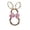A, variant on Wozhuo Easter Bunny Wreath 26cm Front Door Decor with Egg Bow Spring Hanging